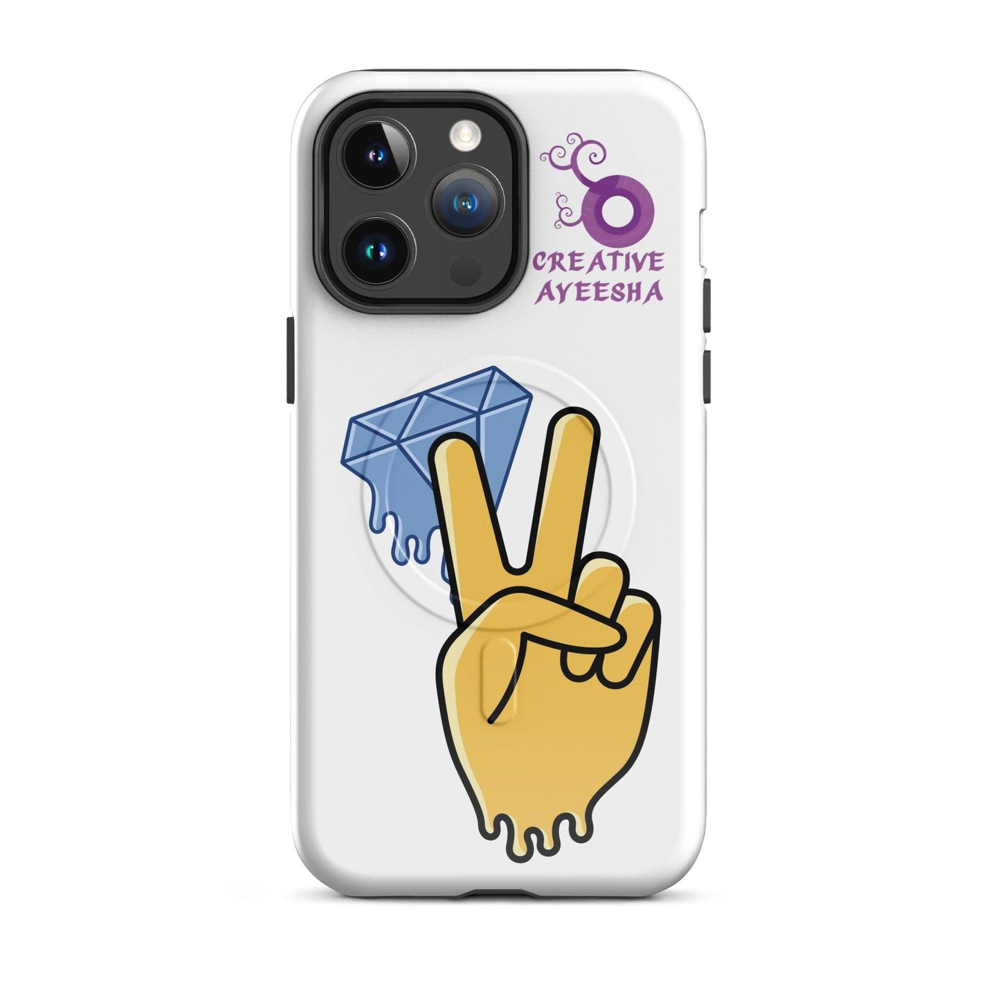 Ayeesha MagSafe tough case for iPhone - Creative Ayeesha