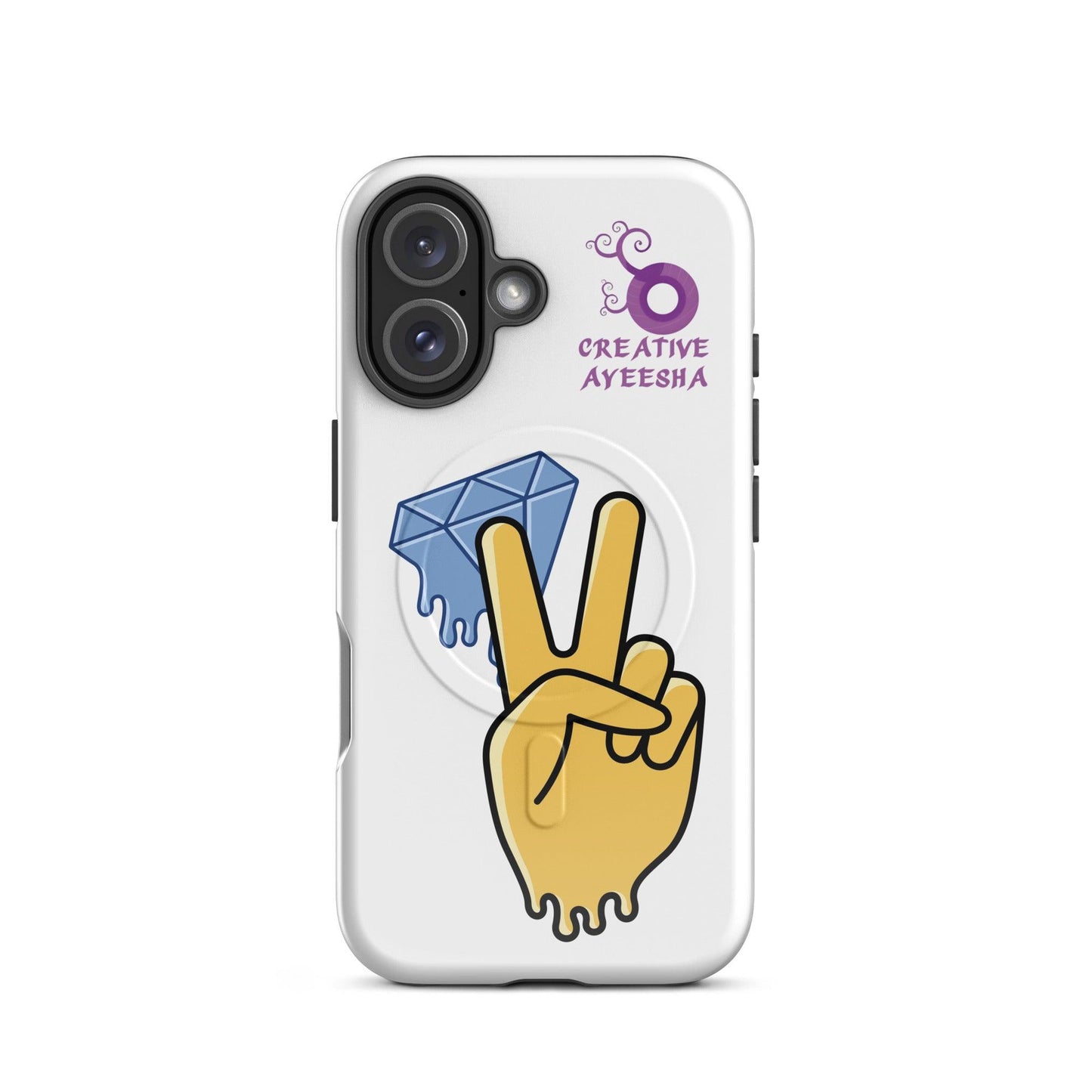 Ayeesha MagSafe tough case for iPhone - Creative Ayeesha