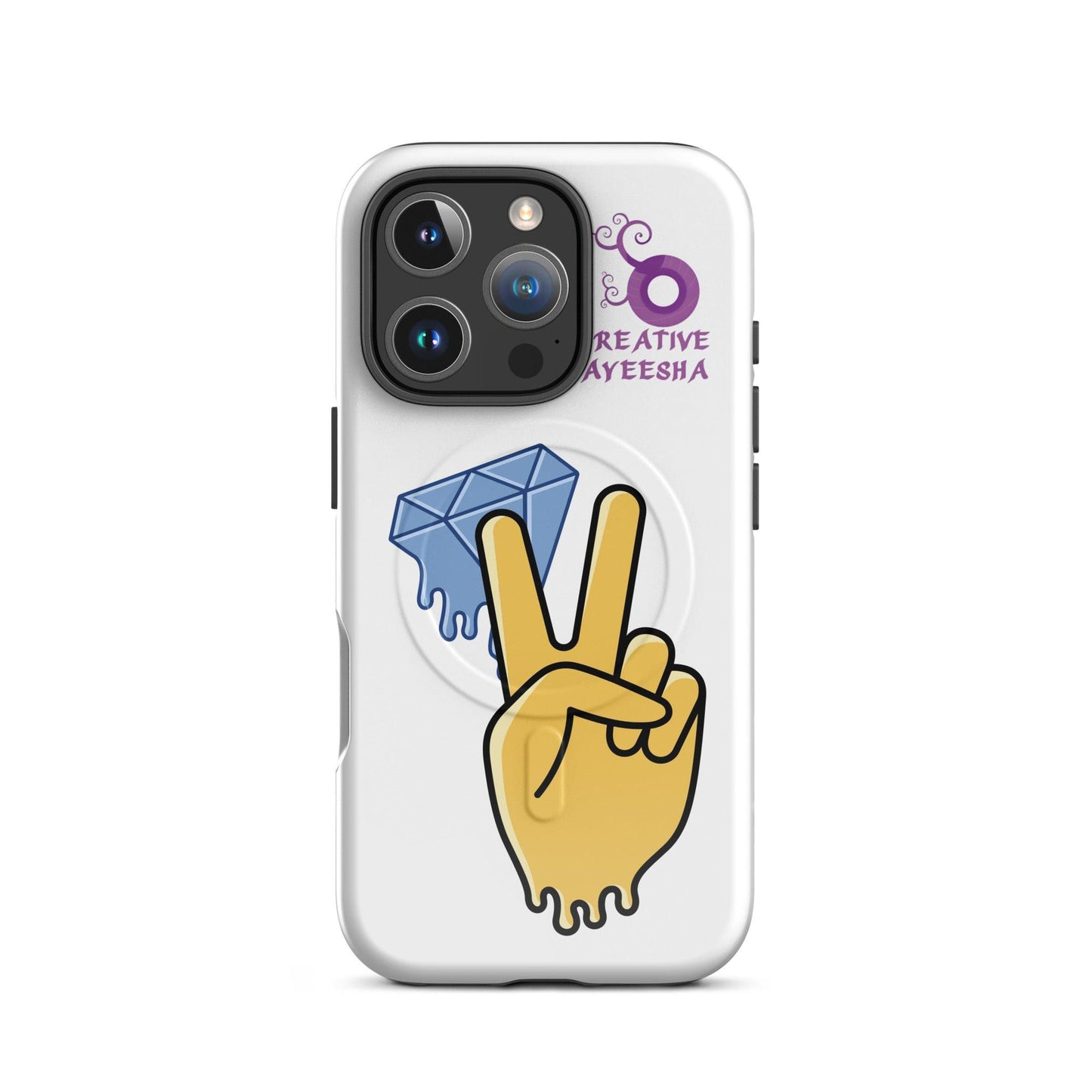 Ayeesha MagSafe tough case for iPhone - Creative Ayeesha