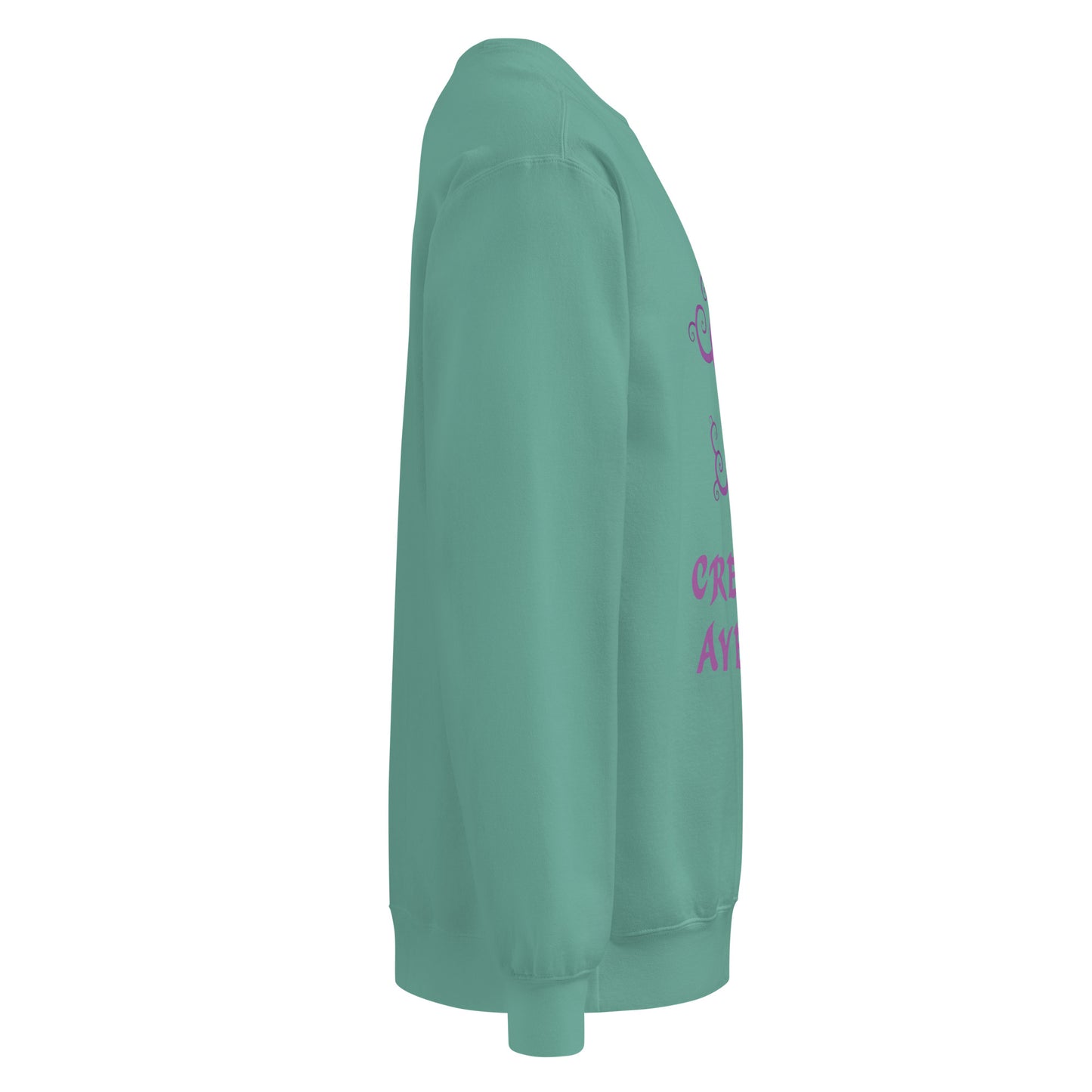 Unisex garment-dyed sweatshirt - Creative Ayeesha