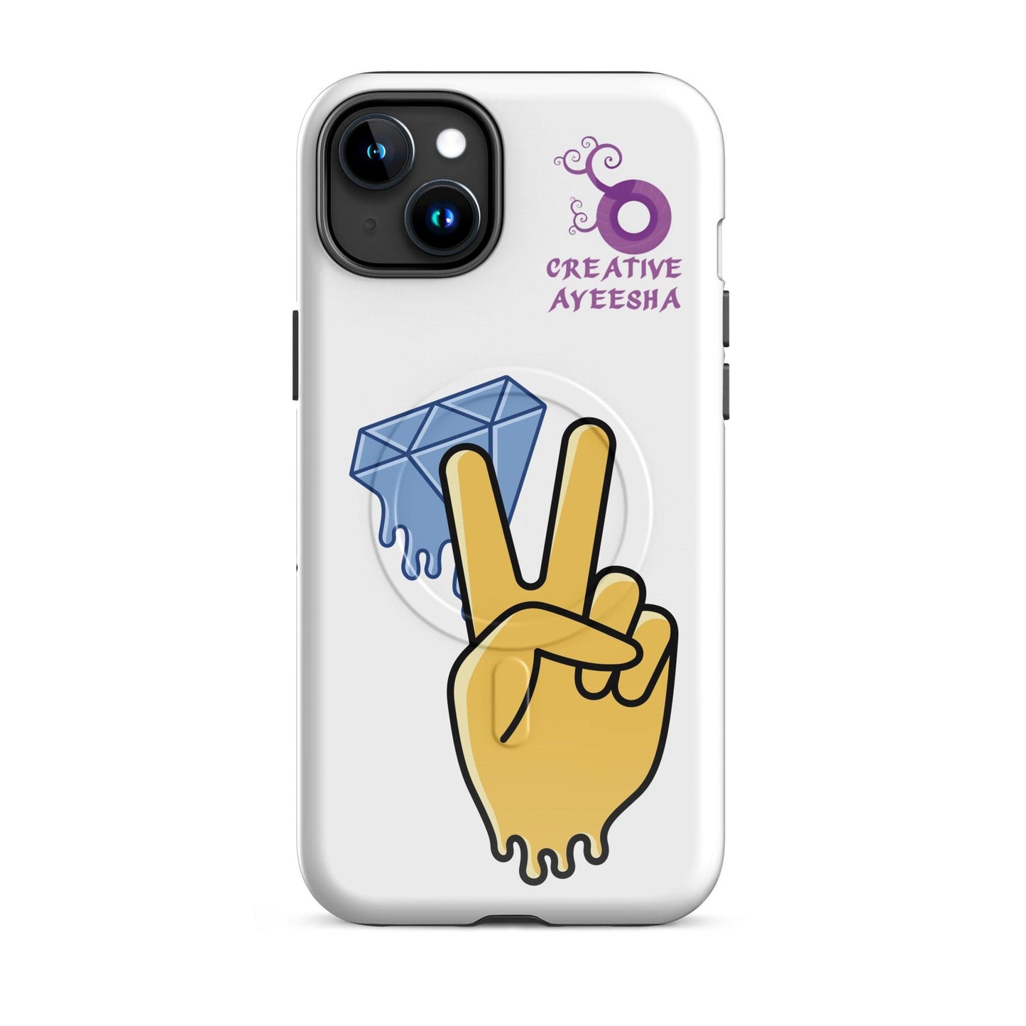 Ayeesha MagSafe tough case for iPhone - Creative Ayeesha