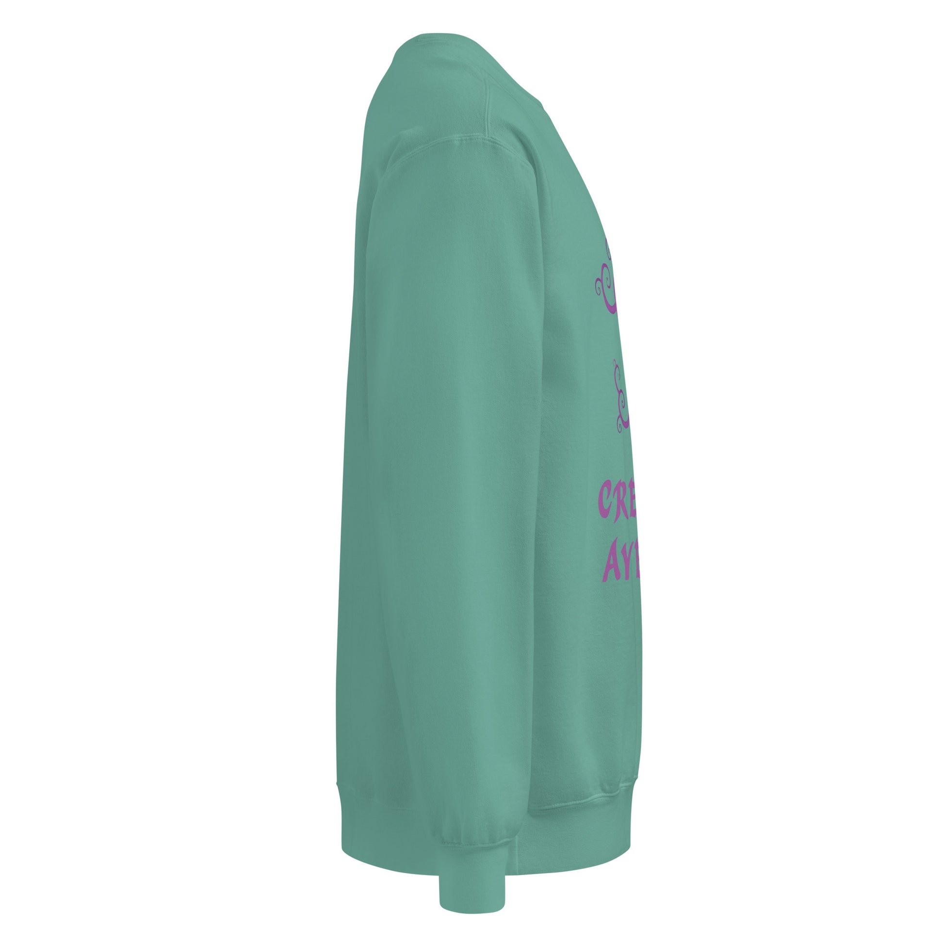 Unisex garment-dyed sweatshirt - Creative Ayeesha